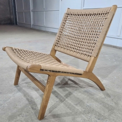 GHẾ SOFA GỖ ĐAN DÂY THƯ GIÃN - SFG59