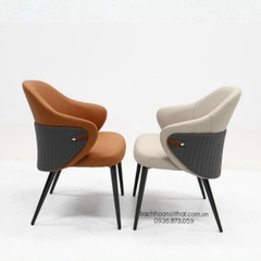 GHẾ ĂN CHÂN SẮT BỌC NỆM - GAN133