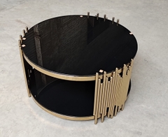 BÀN TRÀ MẶT KÍNH CHÂN SẮT - BT06