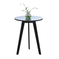 BÀN CAFE CHÂN 3 CẠNH MẶT GỖ MDF - BCF13