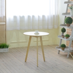 BÀN CAFE CHÂN 3 CẠNH MẶT GỖ MDF - BCF13