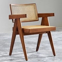 GHẾ VLEG CÓ TAY ĐAN MÂY - GAG41