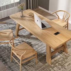 Ghế Wishbone Gỗ Cao Su Đan Dây - GDD6