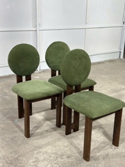 GHẾ CAFE GỖ ASH BỌC NỆM - GAG102