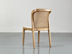 Ghế Gỗ Asley Lưng Tựa Mây GDM3