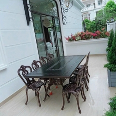 GHẾ SÂN VƯỜN NHÔM ĐÚC NHẬP KHẨU - SV29