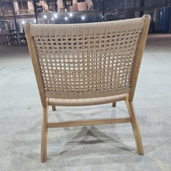 GHẾ SOFA GỖ ĐAN DÂY THƯ GIÃN - SFG59