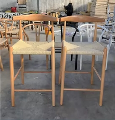 Ghế Bar Bull Gỗ Đan Dây GDD4