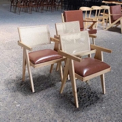 Ghế Đan Mây Vleg Mặt Ngồi Nệm GDM15