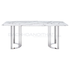 CHÂN BÀN INOX TRẮNG - CB06