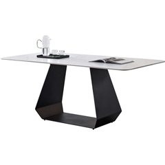 CHÂN BÀN ĂN SẮT SƠN TĨNH ĐIỆN CHỮ U