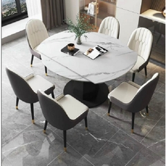 BÀN ĂN MẶT ĐÁ TRÒN - BC10