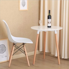 BÀN CAFE EAMES TRÒN CHÂN 3 TRỤ - BCF25