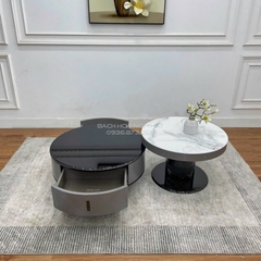 Bàn Trà Tròn Có Ngăn Kéo – BT317