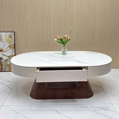 Bàn Trà Gỗ Mặt Đá Cao Cấp - BT320