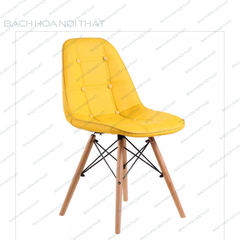 GHẾ EAMES BỌC NỆM CHÂN GỖ
