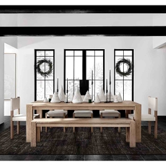 Bàn Gỗ Sồi Rabiot - BAG24