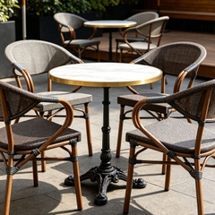 Bàn Tròn Cafe Chân Gang - BCF88