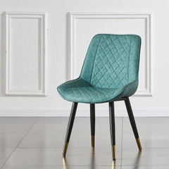 GHẾ LOFT TRÁM CHÂN SẮT BỌC ĐỒNG - GAN29