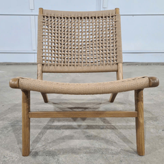 GHẾ SOFA GỖ ĐAN DÂY THƯ GIÃN - SFG59