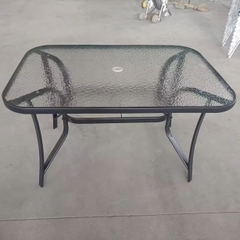 Bàn Cafe Ngoài Trời Mặt Kính - BV27