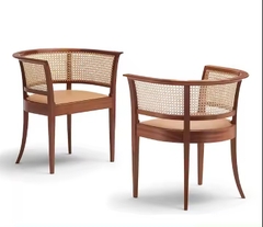 Ghế Cafe Indochine Lưng Mây Đẹp - GDM30