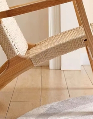 Ghế Sofa Cafe Plank II Đan Dây - GDD15