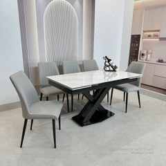 Ghế Ăn Chân Sắt Hiện Đại - GAN205