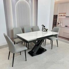 Ghế Ăn Chân Sắt Hiện Đại - GAN205