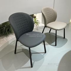 GHẾ ĂN KHÔNG TAY VỊN BỌC DA - GAN212
