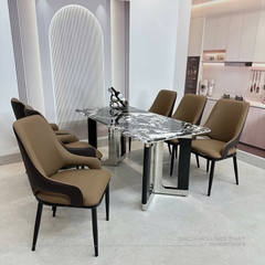 Ghế Ăn Bọc Da Chống Trầy Xước - GAN167