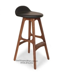 GHẾ BAR BỌC NỆM CHÂN GỖ - BAR57
