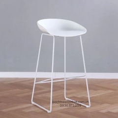 GHẾ BAR MẶT NHỰA CHÂN SẮT - BAR28