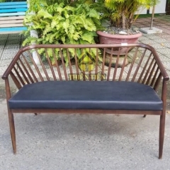 GHẾ SOFA GENNY GỖ TỰ NHIÊN - SFG01