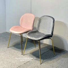 GHẾ ĂN GUBI CHÂN MẠ VÀNG - GAN08