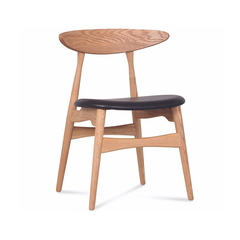 GHẾ LUNAR GỖ CAO SU - GAG17