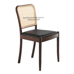 GHẾ ĂN SIENNA GỖ ASH TỰA MÂY - GAG67