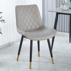 GHẾ ĂN LOFT CHÂN SẮT BỌC NỆM - GNK4