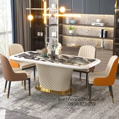 BÀN ĂN MẶT ĐÁ CAO CẤP - BAMD99