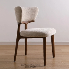 GHẾ ĂN GỖ TỰ NHIÊN BỌC NỆM - GAG95