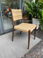 Ghế Gỗ Đan Dây Nolan - GDD19