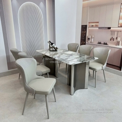 Ghế Ăn Hiện Đại Chân Sắt - GAN153