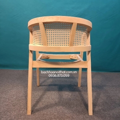 GHẾ ĂN GỖ CÓ TAY MONILA - GAG66