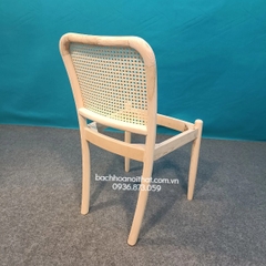 GHẾ ĂN SIENNA GỖ ASH TỰA MÂY - GAG67