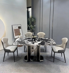 Chân Bàn Ăn Inox Mạ Titan Cao Cấp – K240