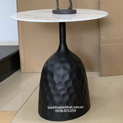 BÀN TRÀ SOFA MẶT ĐÁ CHÂN SẮT - BT133