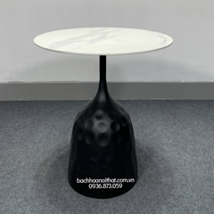 BÀN TRÀ SOFA MẶT ĐÁ CHÂN SẮT - BT133