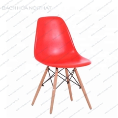GHẾ EAMES MẶT NHỰA CHÂN GỖ
