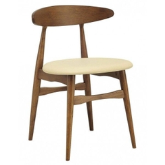 GHẾ LUNAR GỖ CAO SU - GAG17