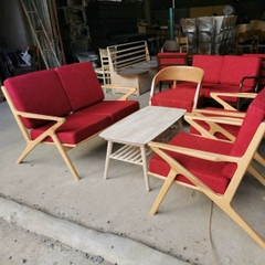 GHẾ SOFA Z ĐÔI GỖ ASH - SFG16